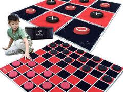 Yard-Sized Checkers and Tic Tac Toe