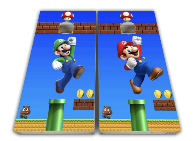 Mario Cornhole Boards