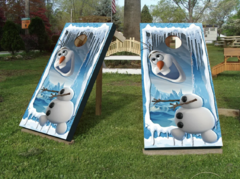 Olaf - Frozen Cornhole Boards