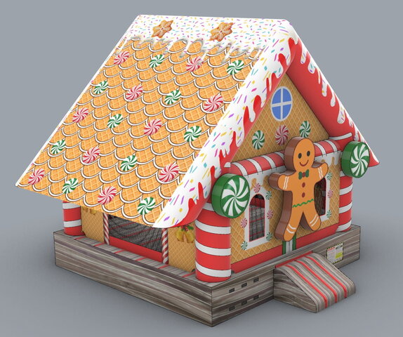 Gingerbread Bounce House