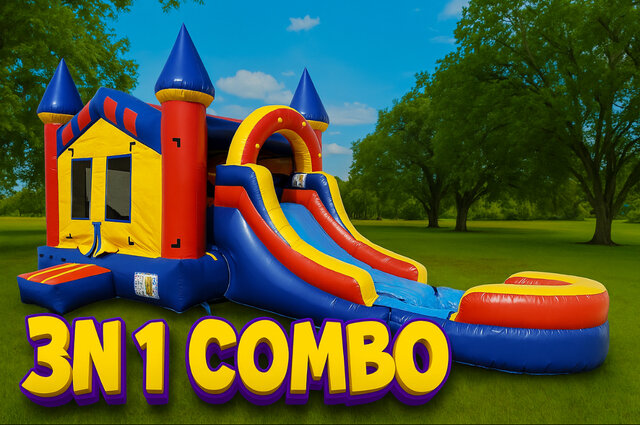 3N1 BOUNCE HOUSE COMBO with pool