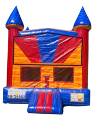 <span style='color: Red;'>THEMEABLE</span>
<span style='color: black;'> INFERNO Bounce House with Basketball Hoop</span>
