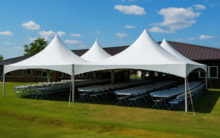 40 x 40 High Peak Tent