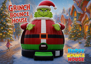 <span style='color: Black;'>20FT TALL</span>
<span style='color: Green;'>Grinch Bounce House</span>