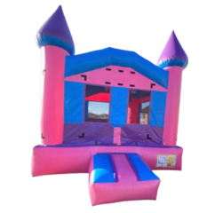 <span style='color: Red;'>THEMEABLE</span>
<span style='color: black;'>Pink Panel Bounce House </span>