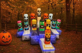 Haunted Hula Hoop Toss Game