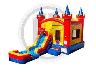 <span style='color: red;'>INFLATED POOL</span>
<span style='color: black;'>3N1 EZ Castle Combo WET/DRY</span>

