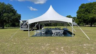 20' x 20' High Peak Luxury Tent