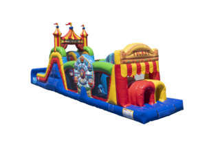 47' Fun Fair Wet Dry Dual Lane Obstacle Course
