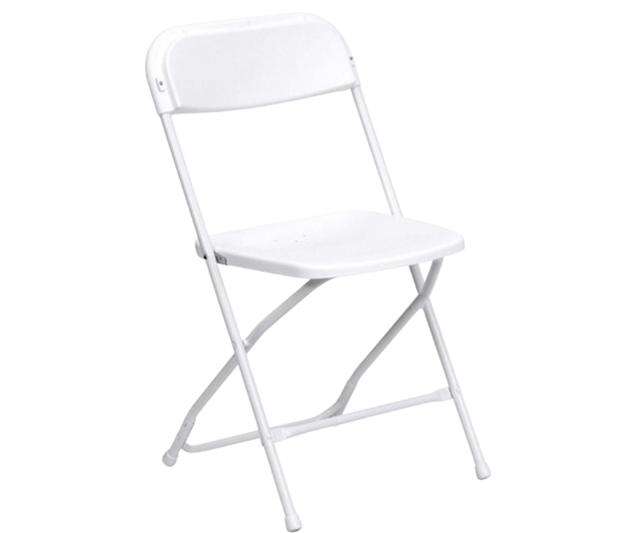 White Folding Chairs