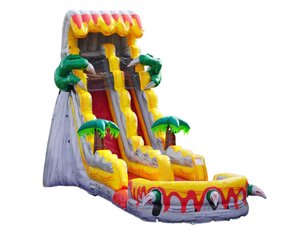20 Foot T Rex Slide Single Lane