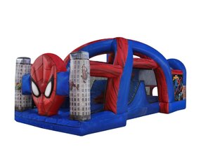 25 foot Spiderman Obstacle Course