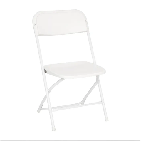 Extra Wide White Chairs