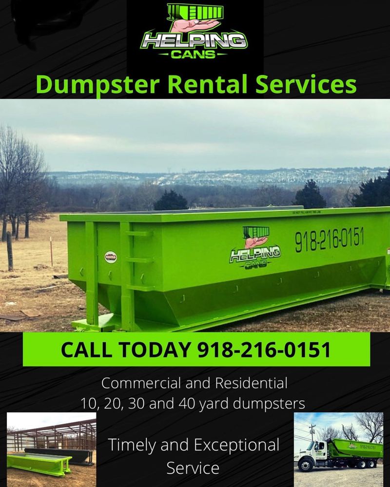 Commercial Dumpster Rental Bixby OK