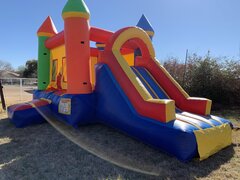 Dry Bounce House with Slides