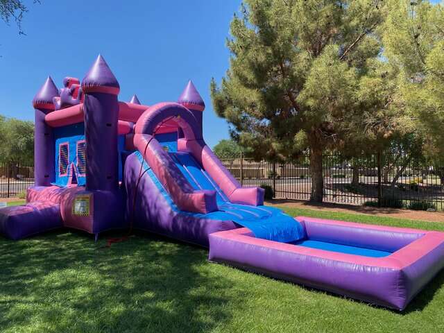 bounce house with water slide rentals in Arlington,