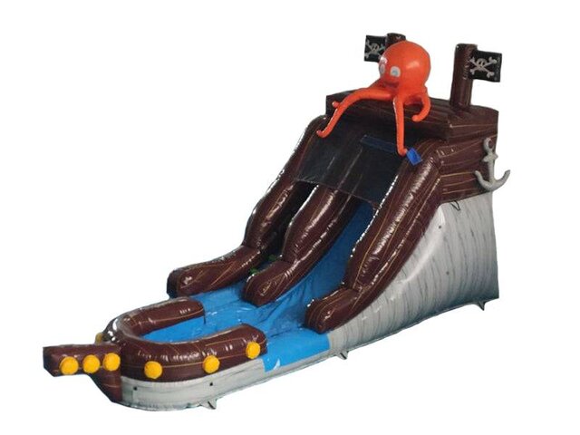 12' Pirate Ship Waterslide