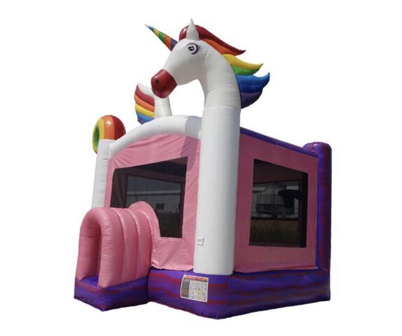 Unicorn Bounce House 15'X15'