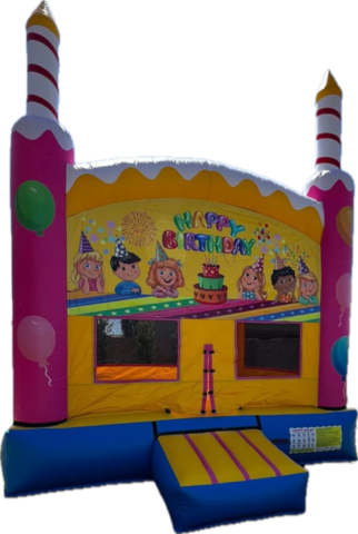 Birthday Cake Bounce House