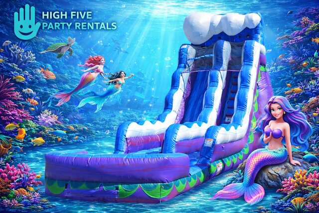 Mermaid 19' Waterslide