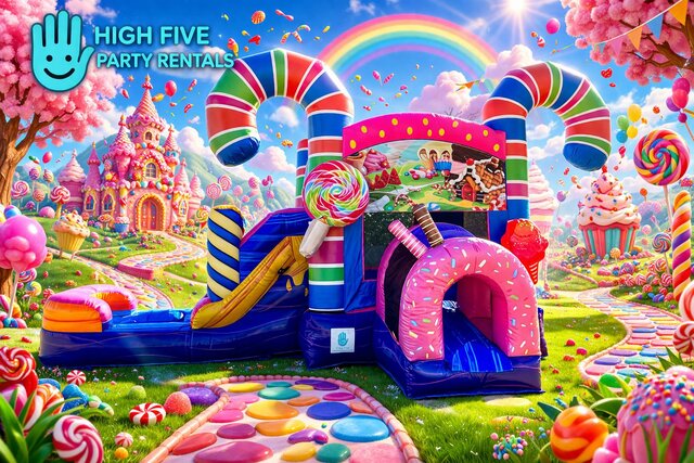 Candy Land Combo Waterslide