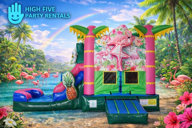 Fantastic Flamingo Waterslide