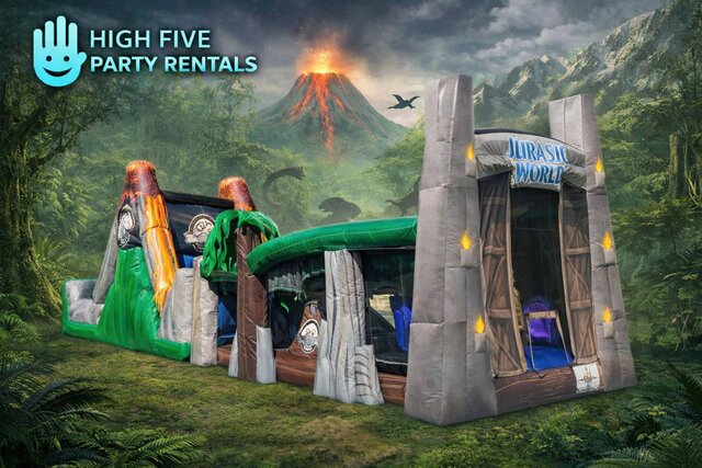 Jurassic World 50' Obstacle Course - Dry