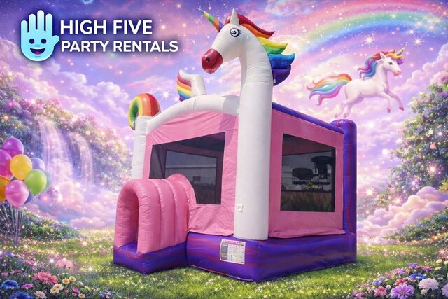 Unicorn Bounce House 15'X15'