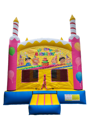 Birthday Cake Bounce House