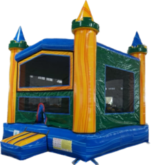 Green Marble Bounce House