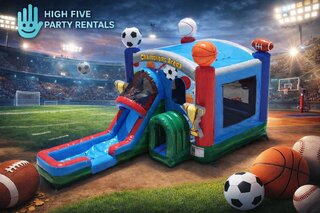 Sports Arena Combo Waterslide