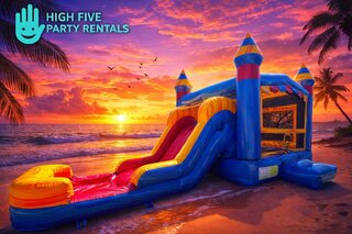 Sunset Marble Combo With Waterslide