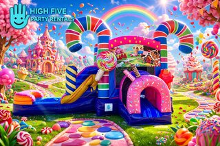 Candy Land Combo Waterslide