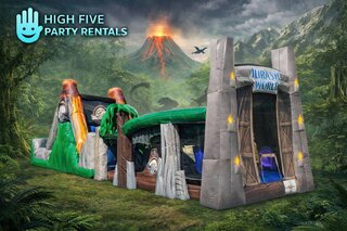 Jurassic World 50' Obstacle Course Waterslide