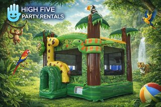 Jungle Bounce House 15'X15'