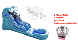 Build Your Own Water Slide Party Package