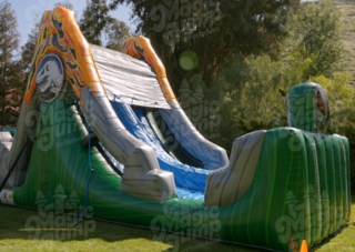 Jurassic World Double Lane Water Slide