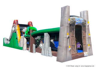 Jurassic World 50' Obstacle Course Waterslide