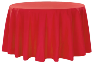 Round Table Cloth (Red)