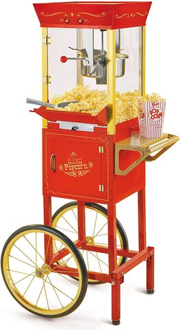 Red Popcorn Machine