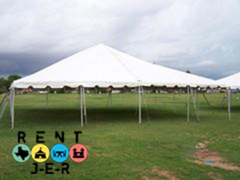 40x40 Frame Tent (Clear or White Top) - Tents & Events