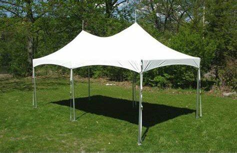 10x20 HP Frame Tent White