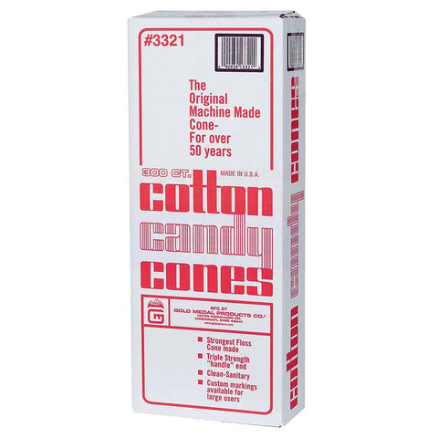 Cotton Candy Paper Cone