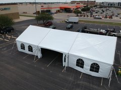 30x60 JTStructure Gable Tent White