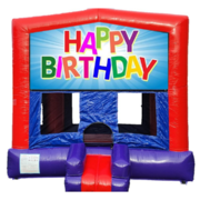 Happy Birthday Bouncer (Blue)
