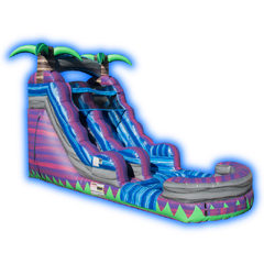 15ft Purple Crush Waterslide