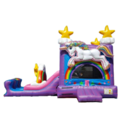 Unicorn World Bounce and Slide (WET)