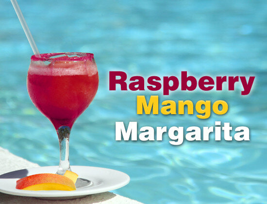 Swirled Ice Raspberry Mango slush mix