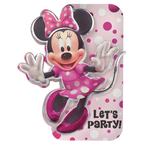 Minnie Mouse Invitations