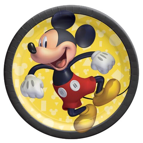 Mickey Mouse Plates- 7